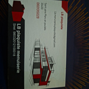 Sarl Lb plaquiste menuiserie