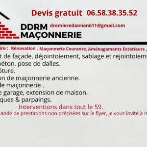 Damien D. (DDRM Maçonnerie)