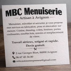 Bouchta M. (MBC MENUISIER)