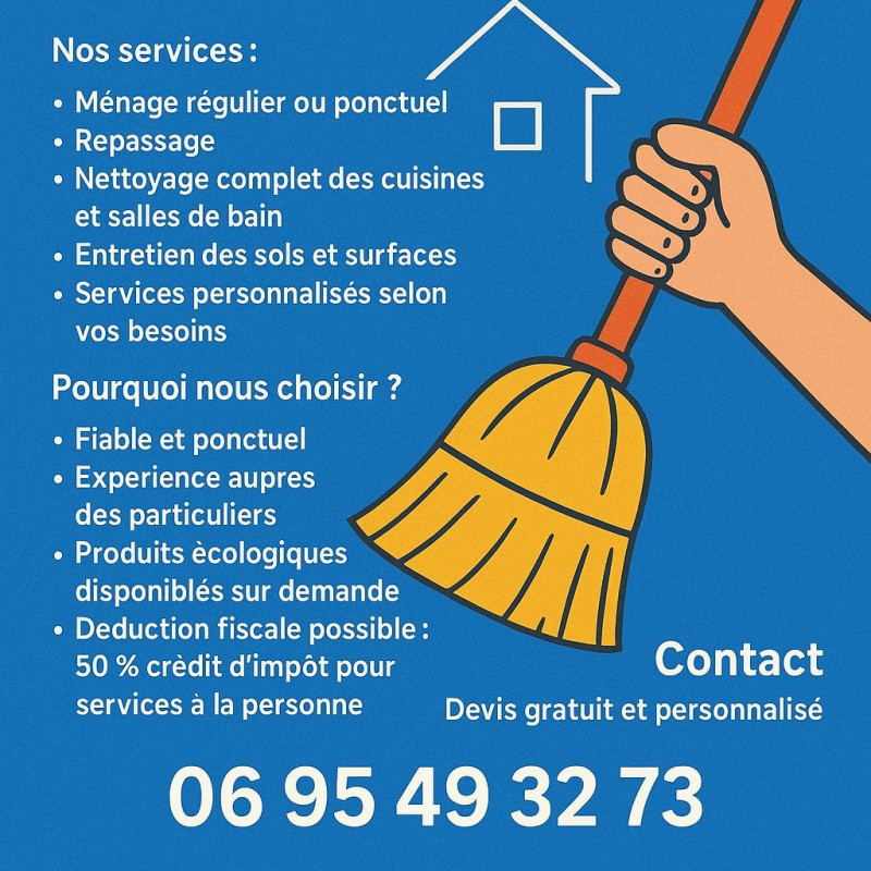 Ichrak la maison propre (la maison propre) - Auto entrepreneuse à ...