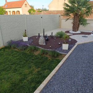 Clôture béton