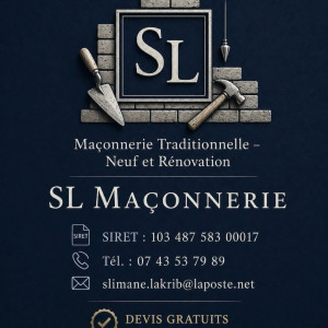 Slimane L. (SL maçonnerie)
