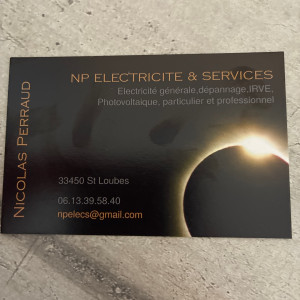Nicolas P. (NP ÉLECTRICITÉ ET SERVICES...