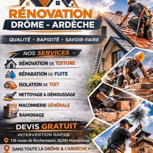 Kevin B. (Renovation drome ardeche)