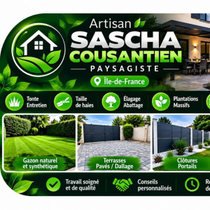 Sascha C. (Artisan SC Paysagisre Ile-d...