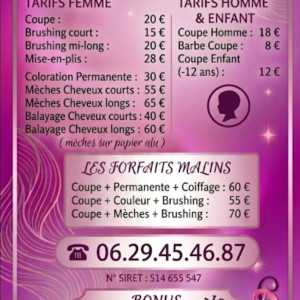 Louise P. (Isabelle coiffure domicile)