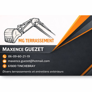 Maxence G. (MG TERRASSEMENT)