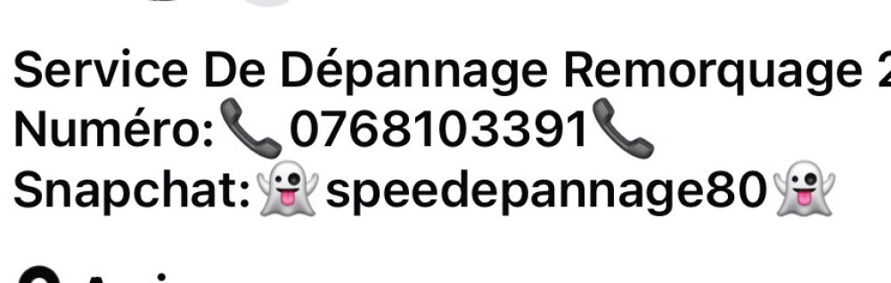 Speedepannage D. (Speedepannage80)