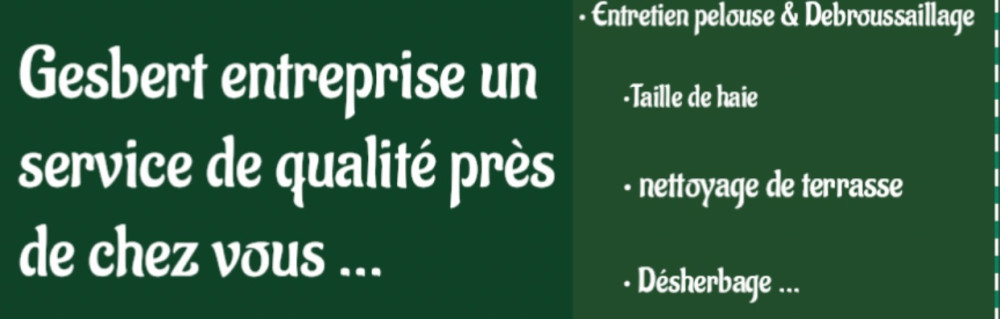 Jonathan G. (Gesbert Entreprises)