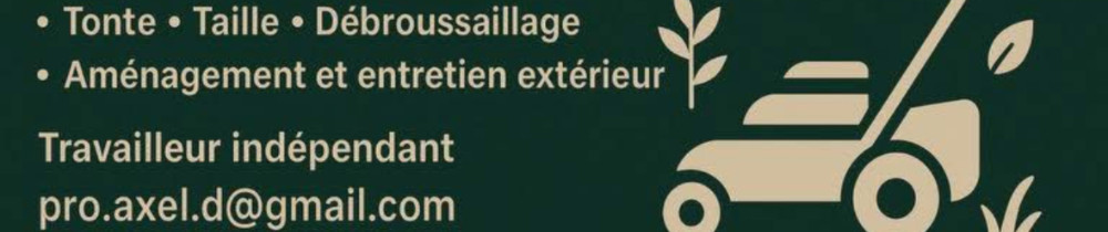 Axel D. (D.A Entretien Extérieur)