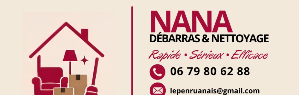 Anais L. (Nana nettoyage et débarras)