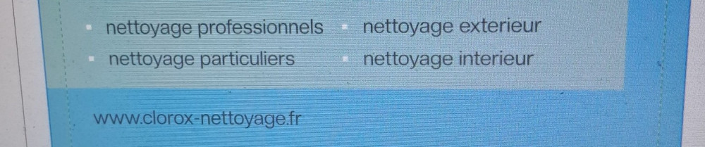 Peggy Edwige D. (Clorox Nettoyage)