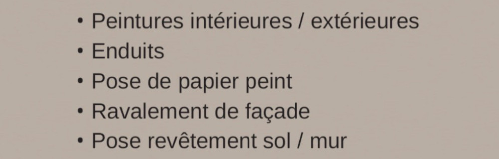 Dominique V. (DV DESIGN PEINTURE)