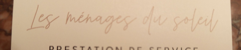 Sarah R. (Les Ménages Du Soleil)