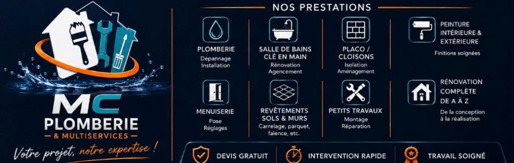Maxime C. (MC Plomberie & Multiservice...