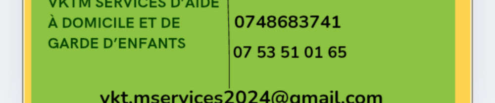 Vanessa K. (VKTM SERVICES D'AIDE À DOM...