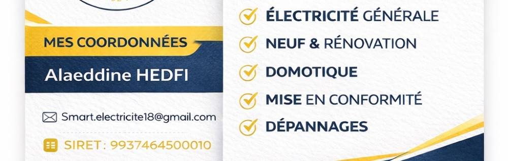 Alaeddine H. (Smart électricité)