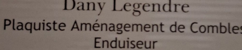 Dany L. (Dany Pierre Marcel Legendre)