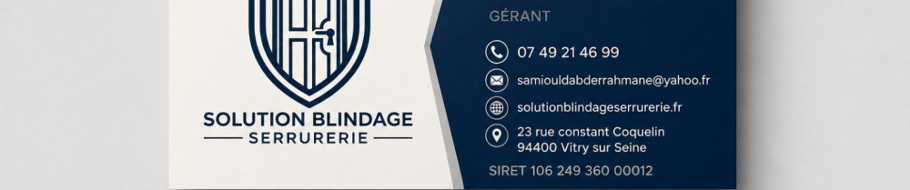 Solution Blindage Serrurerie