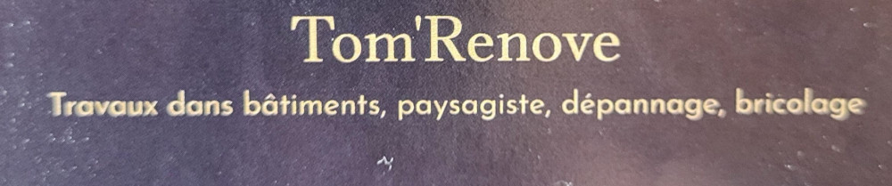 Thomas M. (Tom’Renove)