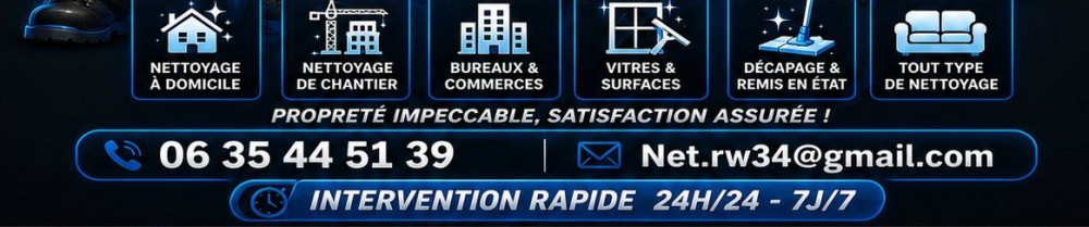 RW nettoyage
