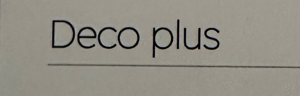 DECO PLUS