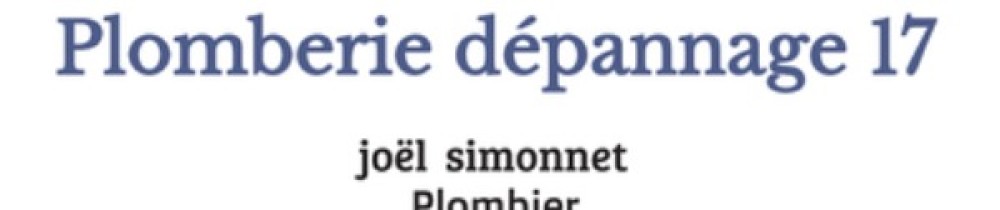 Joël S. (Plomberie dépannage 17)