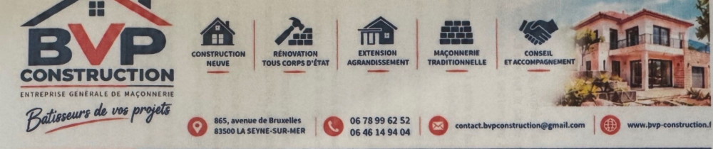 Bâtisseur de Vos Projets « BVP »