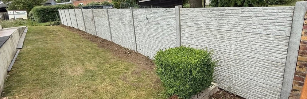 Clôture béton
