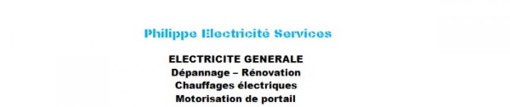 Philippe R. (PHILIPPE ÉLECTRICITÉ SERV...