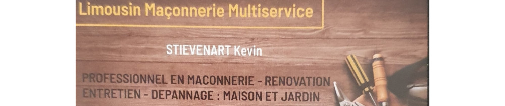 Kevin S. (Limousin Maconnerie Multiser...