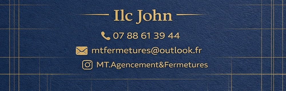 John I. (MT Agencement & Fermetures)