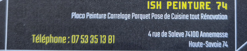 Ish Peinture 74