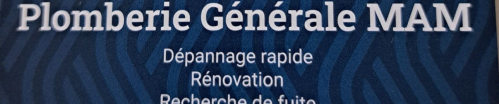 Mounir M. (PLOMBERIE GÉNÉRALE MAM)