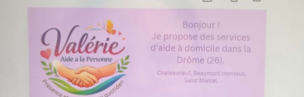 Valerie L. (valerie aide à domicile)