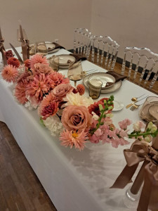 Photo de galerie - Déco table d'honneur 