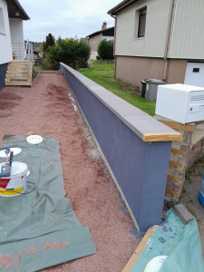 Photo de galerie - Réalisation mur
