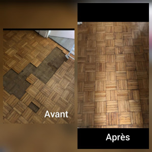 Photo de galerie - Pose de parquet - Revêtement de sol