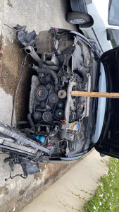 Photo de galerie - Remplacement courroie d’accessoires et courroie de pompe injection sur Audi A5 v6