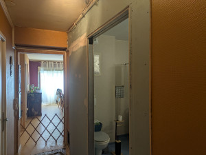 Photo de galerie - Création porte coulissante chez un particulier !