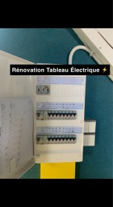 Photo de galerie - Rénovation Tableau électrique 
