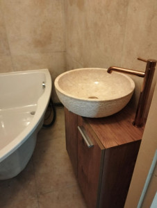 Photo de galerie - Rénovation complète d'une salle de bain, Joinville-le-Pont, Avril 25.
