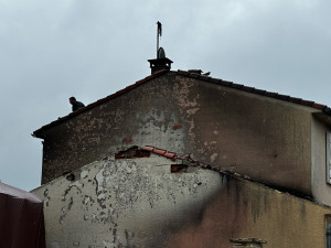 Photo de galerie - Bâchage d’urgence suite à un incendie