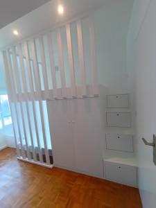 Photo de galerie - Lit superposé sur mesure ( photos 2 )