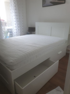 Photo de galerie - J'ai monte un lit de IKEA.c'est très satisfait. mon client est très contente.

 N'hésiter pas de me contacter. Toujours à votre service 
cordialement 