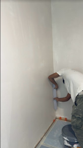 Photo de galerie - Enduissage réalisé avec soin : surfaces lisses, finitions propres et rendu impeccable.