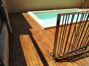 Photo de galerie - Rénovation d'un plancher de piscine