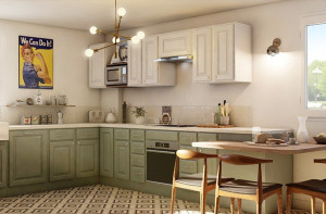 Photo de galerie - Rénovation complète d'une cuisine  
