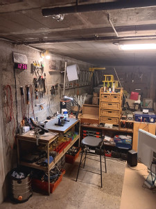 Photo de galerie - Une partie de mon atelier 