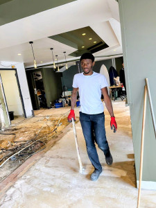 Photo de galerie - Rénovation restaurant rock Steven 